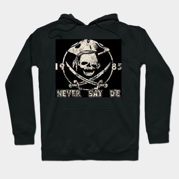 Sloth Friend Never Say Die Hoodie by SandiTyche